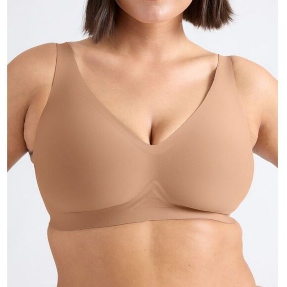 KNIX Revolution V-Neck Adjustable Wireless T-shirt Smooth Bra Size Xxl+ - Picture 1 of 6